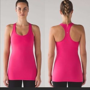 EUC Size 8 Cool Racerback in Dark Prism Pink
